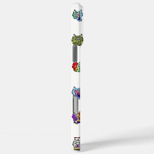 Zippy Trippy-Alien Case-Mate iPhone Hülle (Rückseite / Rechts)