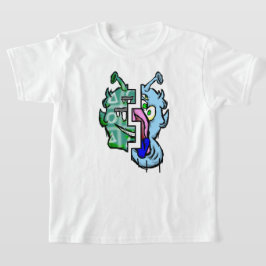 Zippy Trippy Alien Dazs 2-Face Xo/Ice k T-Shirt
