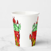 Zippy Trippy Alien Dazs Green Tooth Pappbecher (Links)