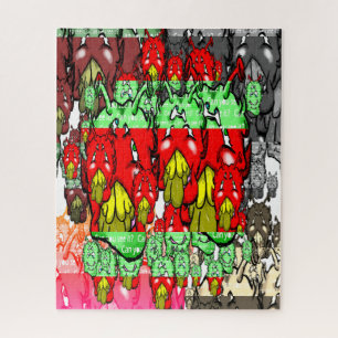 Zippy Trippy Alien Dazs Green Tooth Puzzle