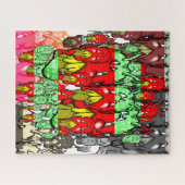Zippy Trippy Alien Dazs Green Tooth Puzzle (Horizontal)