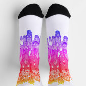 Zippy Trippy Alien Dazs Green Tooth Socken (Oben)