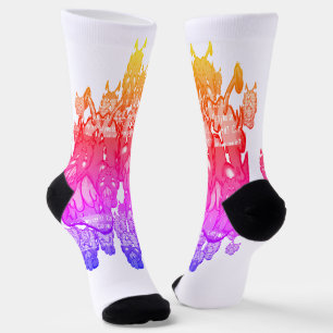 Zippy Trippy Alien Dazs Green Tooth Socken