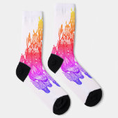 Zippy Trippy Alien Dazs Green Tooth Socken (Rechts)