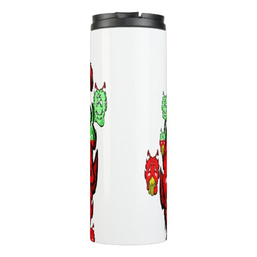 Zippy Trippy Alien Dazs Green Tooth Thermosbecher (Rückseite)