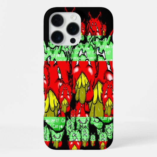 Zippy Trippy Alien Dazs iPhone Hülle (Rückseite)