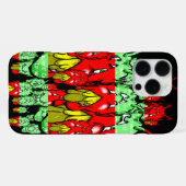 Zippy Trippy Alien Dazs iPhone Hülle (Rückseite (Horizontal))
