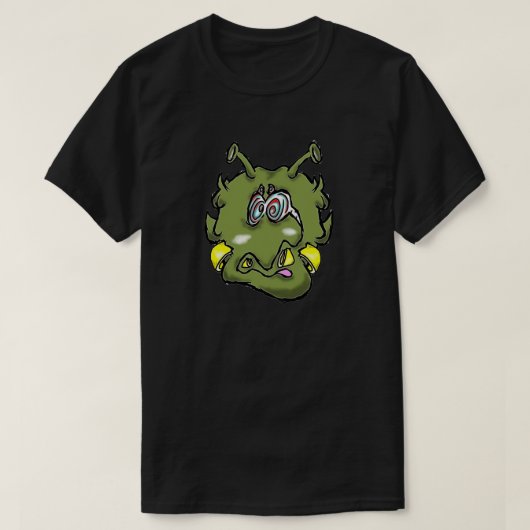 Zippy Trippy Alien Dazs Oops T-Shirt (Design vorne)