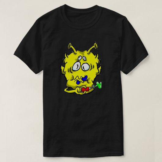 Zippy Trippy Alien Dazs Toot T-Shirt (Design vorne)
