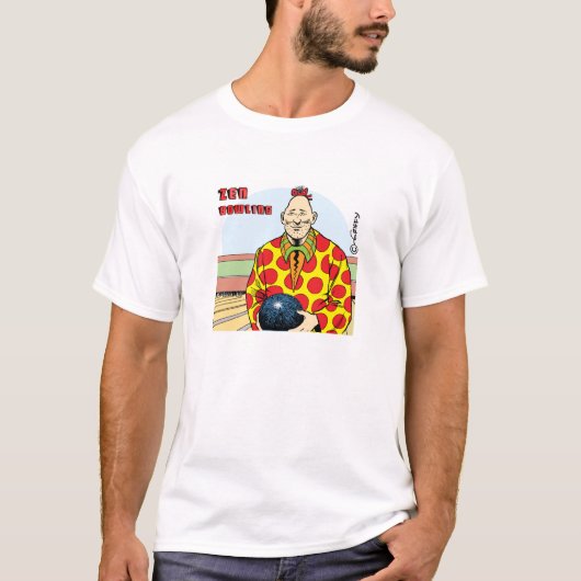 Zippy Zen-Bowling T-Shirt (Vorderseite)