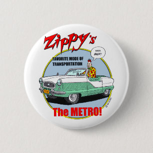 Zippys Metro-Knopf Button