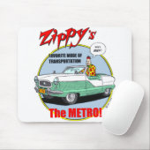 Zippys Metro Mousepad (Mit Mouse)
