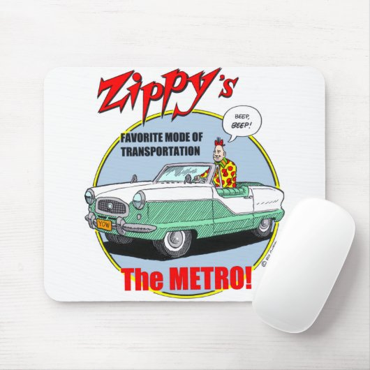 Zippys Metro Mousepad (Mit Mouse)