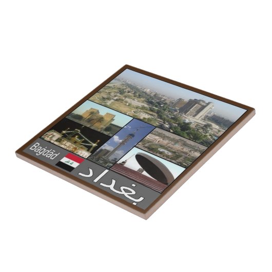 zIQ003 BAGHDAD, Irak, Naher Osten, Fliese (Seite)
