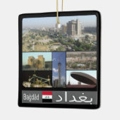 zIQ003 BAGHDAD, Irak, Naher Osten, Keramikornament (Links)