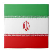 zIR001 Iran FLAG Iran, Fliese (Vorderseite)