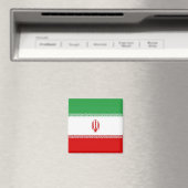 zIR001 Iran FLAG Iran, Kühlschrank Magnet (In Situ (Geschirrspüler))