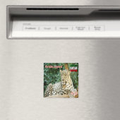 zIR006 PERSIAN LEOPARD, Iran, Asien, Kühlschrank Magnet (In Situ (Geschirrspüler))