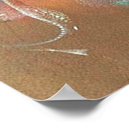 Zirka 1910 Traum von Rose Poster (Ecke)