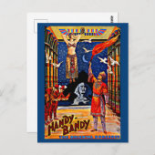 Zirka 1920 Handy-Bandy-Magier-Poster Postkarte (Vorne/Hinten)