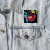 Zirkel der abstrakten Kunstgalaxie Button (Beispiel)