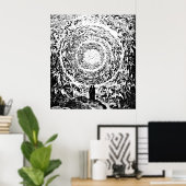 Zirkel der Engel Dante's Paradise Illustration Poster (Heimbüro)