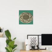 Zirkel der künstlerischen Kultur Poster (Heimbüro)