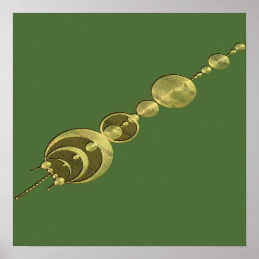 Zirkel der künstlerischen Kultur Poster (Vorne)