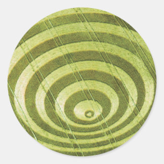 Zirkel der künstlerischen Kultur Runder Aufkleber