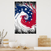 Zirkel des Posters der Unabhängigkeit Poster (Küche)