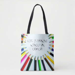 Zirkel farbige Stifte / Stifte + Ihre Ideen Tasche