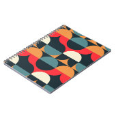 Zirkel Illusion nahtloses Muster. Notizblock (Linke Seite)