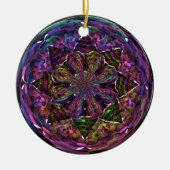 Zirkel Keramik Ornament (Vorne)