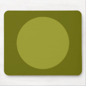 Zirkel - Olivenöl und Deep Olive Mousepad (Vorne)