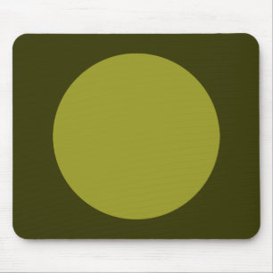Zirkel - Olivenöl und dunkles Olivenöl Mousepad