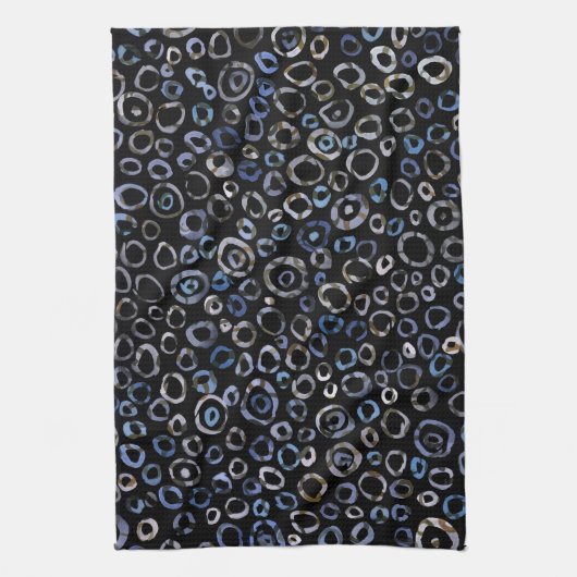 Zirkel Spatenkohle Geschirrtuch (Vertikal)