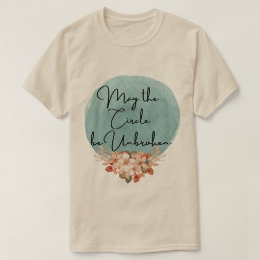 Zirkel ungebrochen T-Shirt (Design vorne)