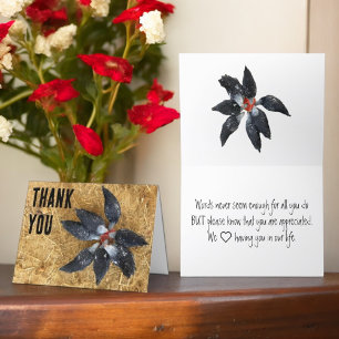 Zirkel von Schwarzen und Weißen Hühnern Eating Wat Karte