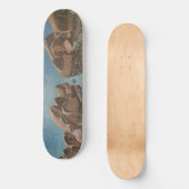 Zirkel von Stones Lake Tahoe Impressionismus Skateboard (Vorderseite)