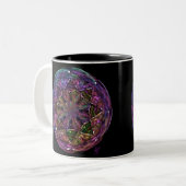 Zirkel Zweifarbige Tasse (Vorderseite Links)