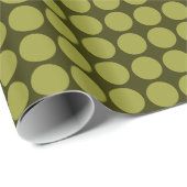 Zirkelflächen - Olivenhaine Geschenkpapier (Rolleneckpunkt)