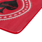 Zirkelkronen Schwarze Spades Thunder_Cove Schneidebrett (Ecke)