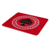 Zirkelkronen Schwarze Spades Thunder_Cove Schneidebrett (Ecke)