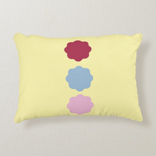 Zirkellinie Akzent Pillow Dekokissen (Vorderseite)