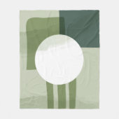 Zirkelmalerei Fleecedecke (Vorderseite)