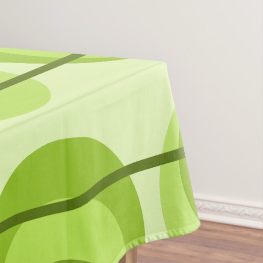 Zirkeln des mittleren Jahrhunderts Tischdecke (Beispiel)