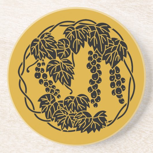 Zirkeltrauben Getränkeuntersetzer (Vorne)