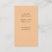 Zirkensorceres und -tränke visitenkarte (Rückseite)