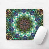 Zirkkaleidoskop im Acrylstil Mousepad (Mit Mouse)