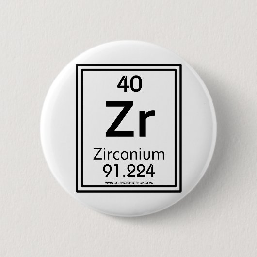 Zirkonium 40 button (Vorderseite)